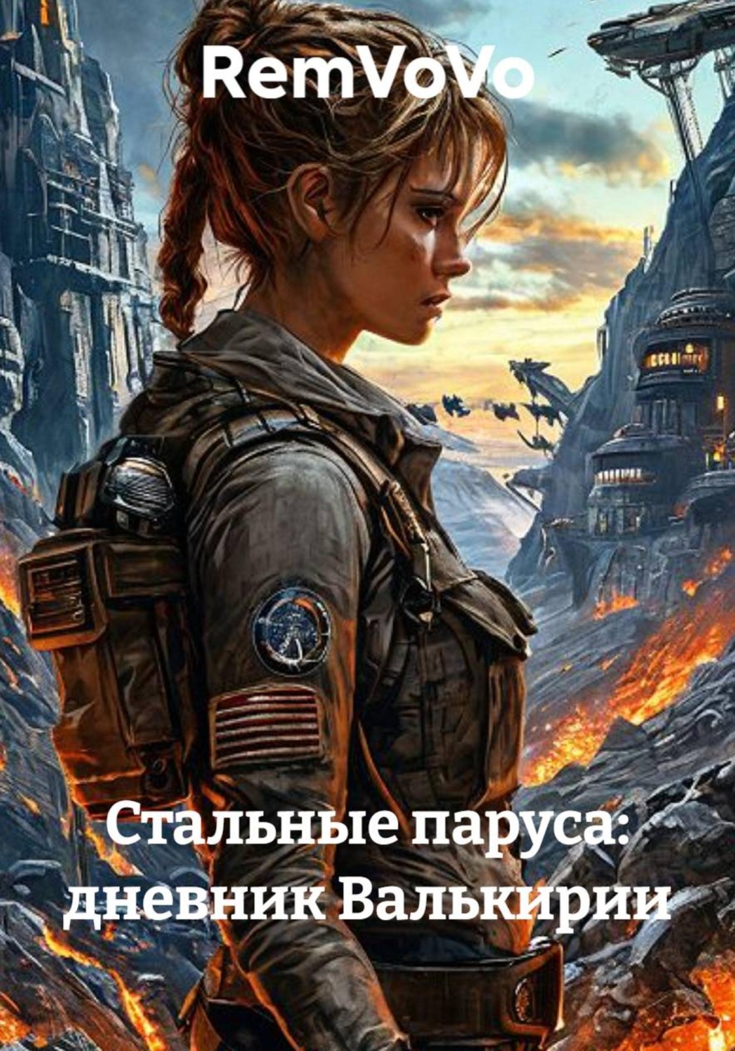 Обложка книги «Стальные паруса: дневник Валькирии»