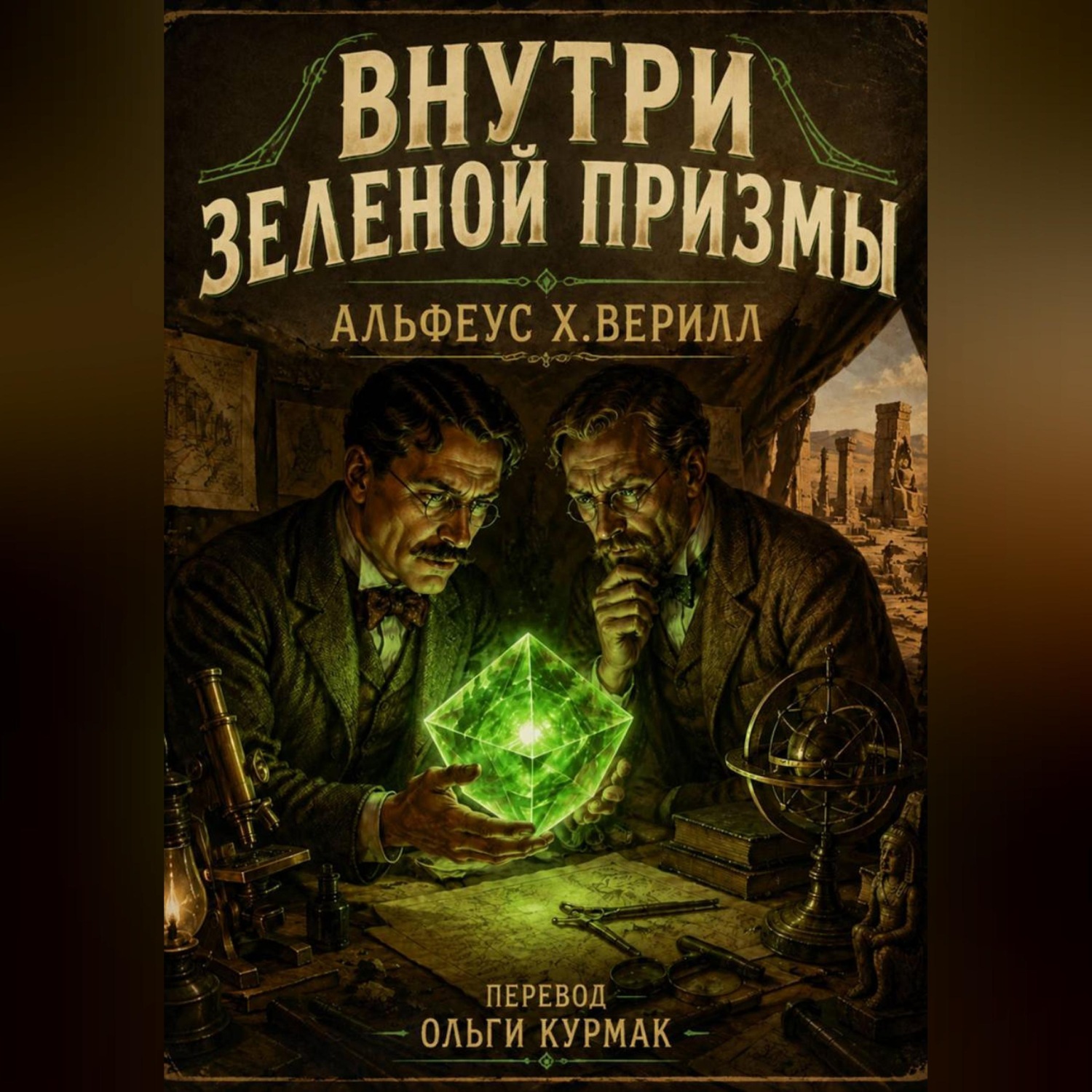 Обложка книги «Внутри зеленой призмы»