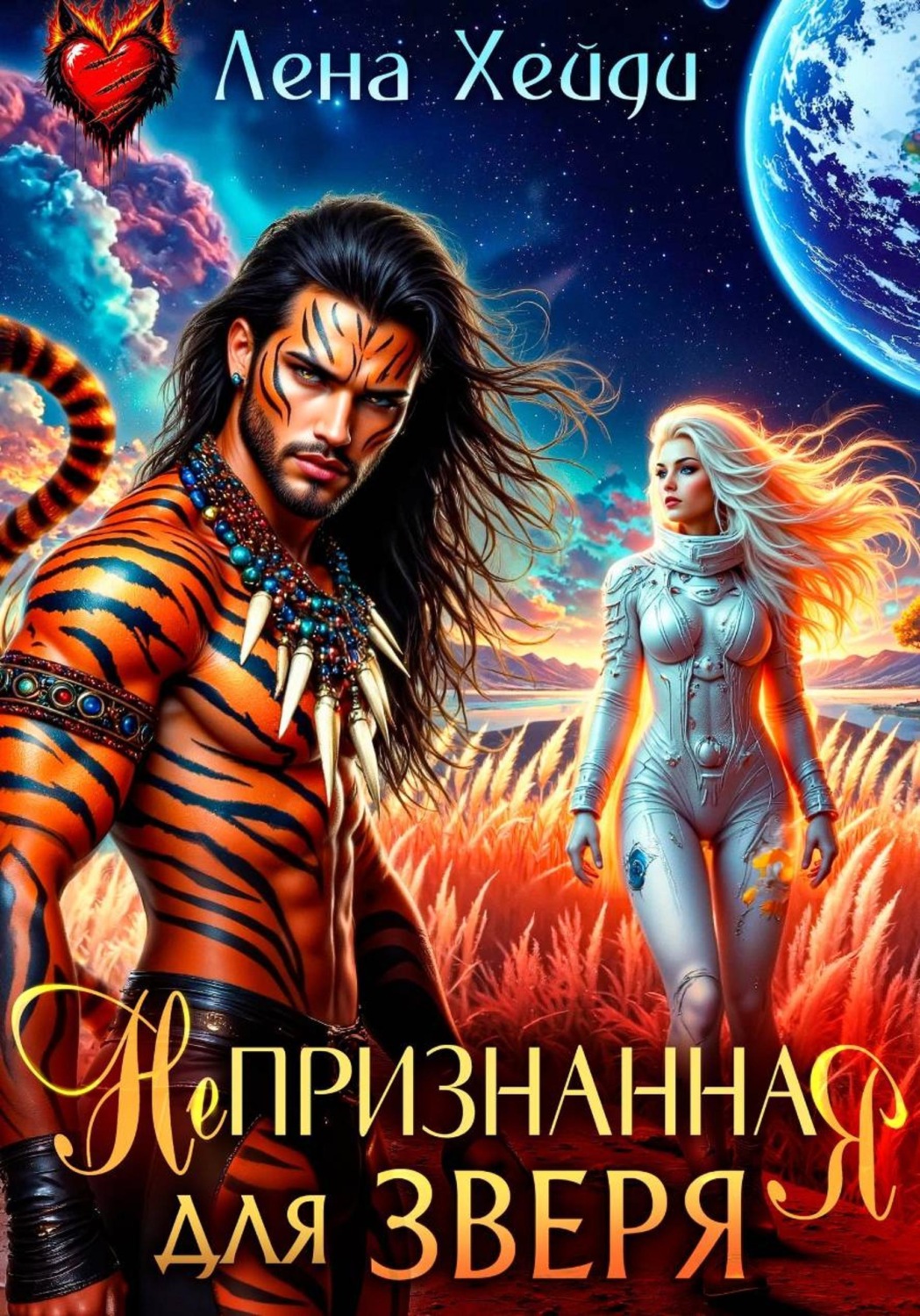 Обложка книги «Непризнанная для зверя»