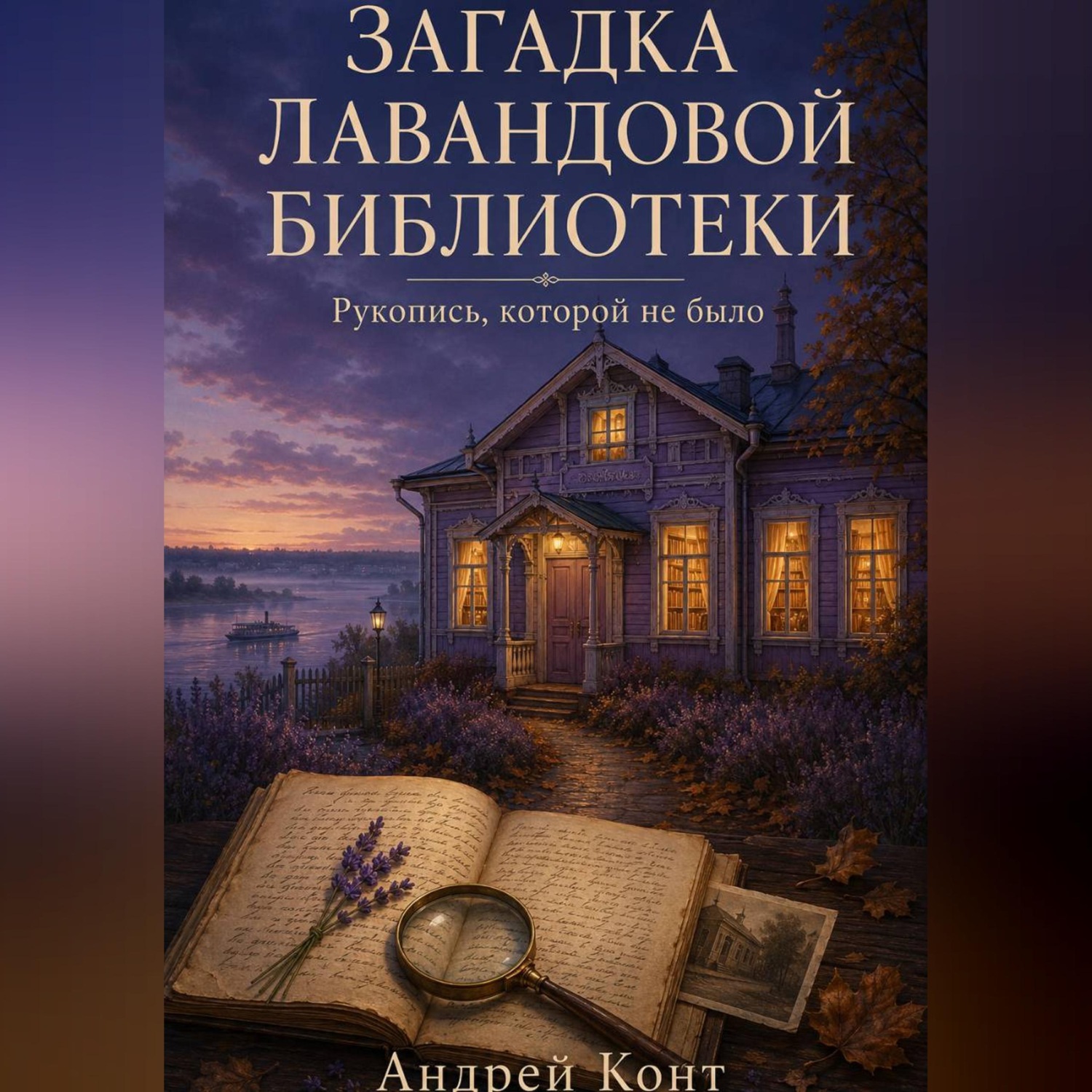 Обложка книги «Загадка лавандовой библиотеки. Рукопись, которой не было»