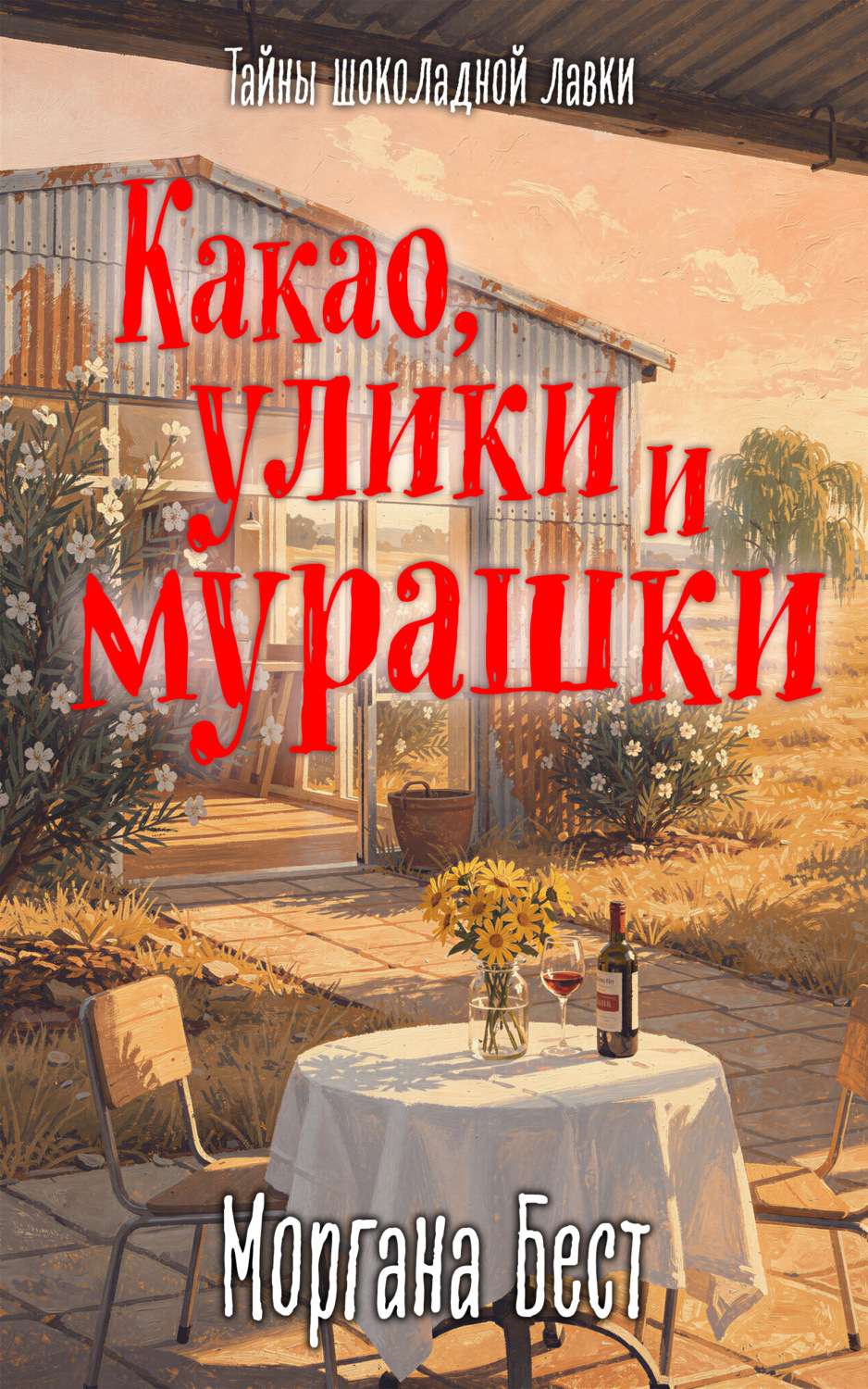 Обложка книги «Какао, улики и мурашки»