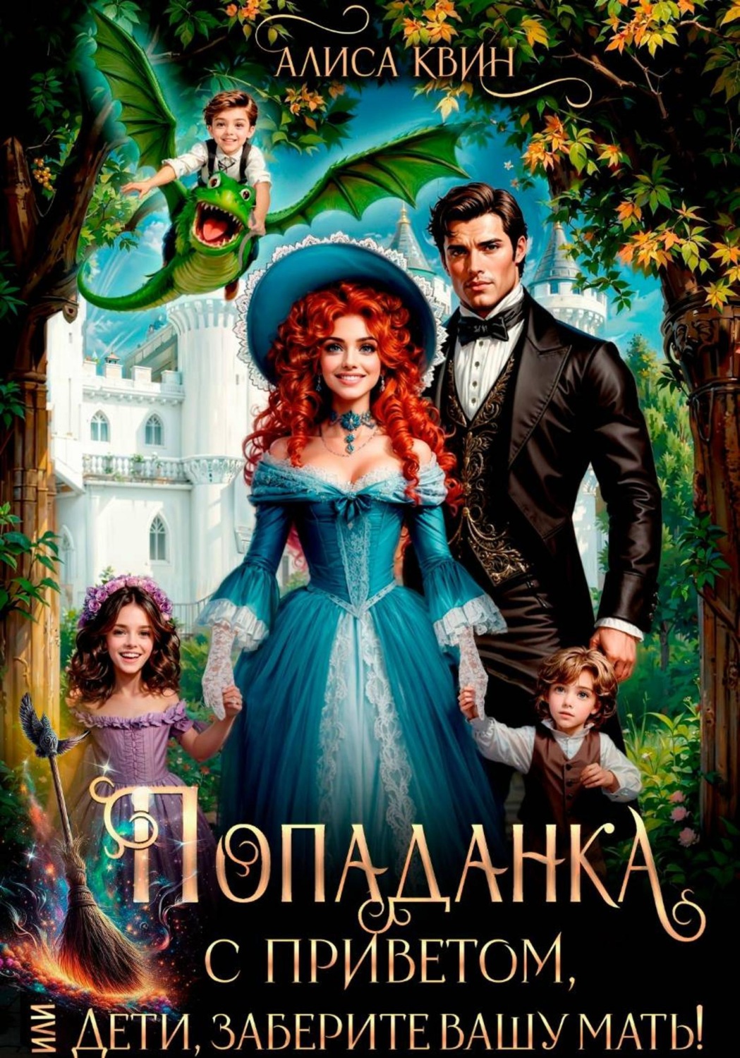Обложка книги «Попаданка с приветом, или Дети, заберите вашу мать!»