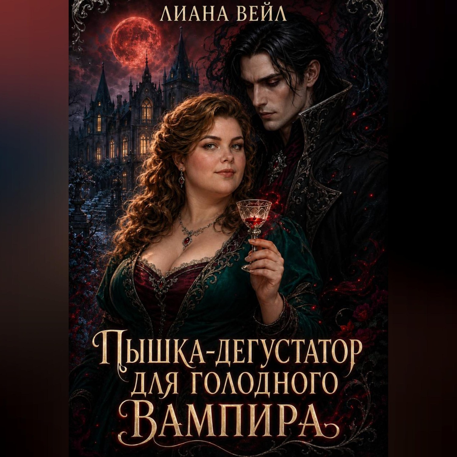 Обложка книги «Пышка-дегустатор для голодного вампира»