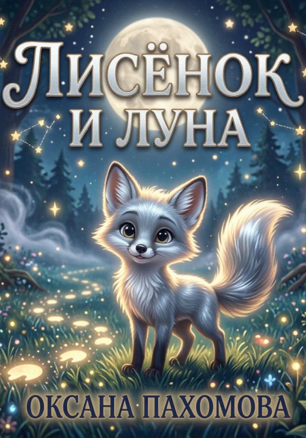 Обложка книги «Лисёнок и луна»