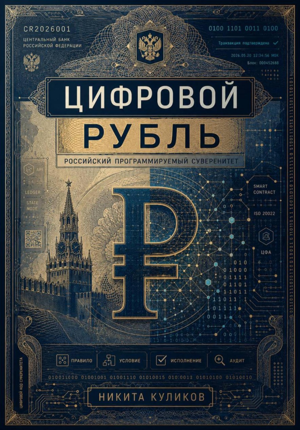 Обложка книги «Цифровой рубль. Российский программируемый суверенитет»
