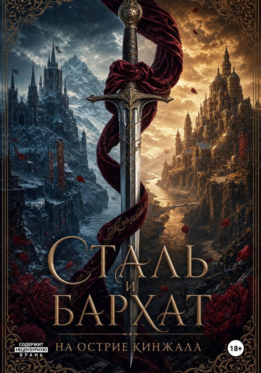 Обложка книги «Сталь и Бархат: На острие кинжала»
