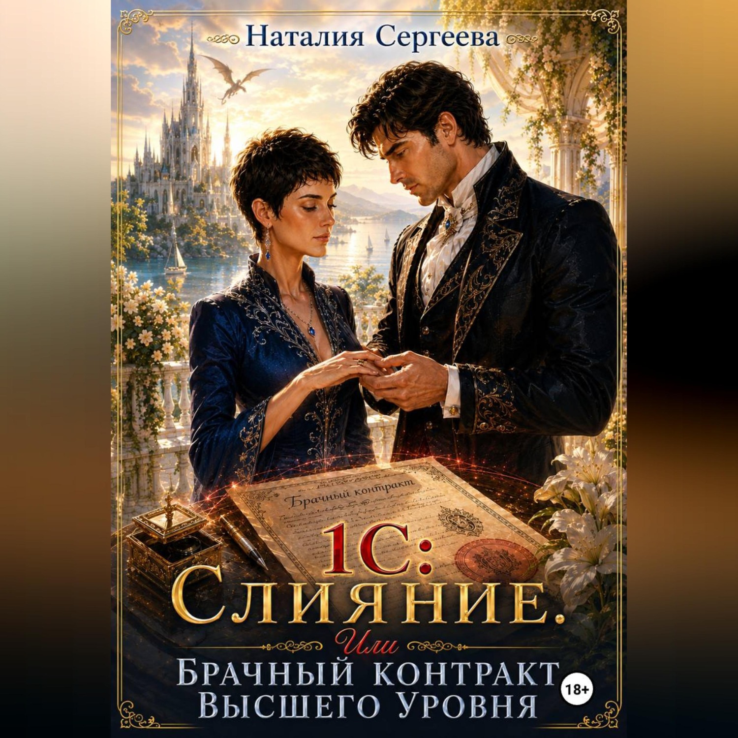 Обложка книги «1С: Слияние. Или брачный контракт высшего уровня»