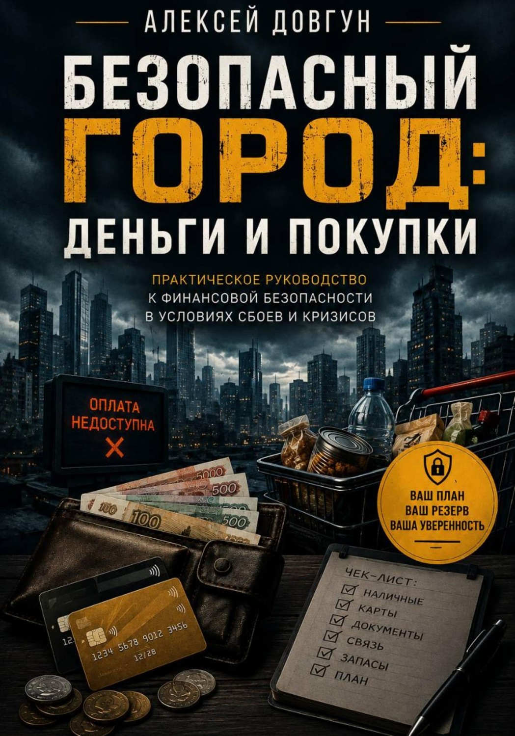 Обложка книги «Безопасный город: Деньги и покупки»