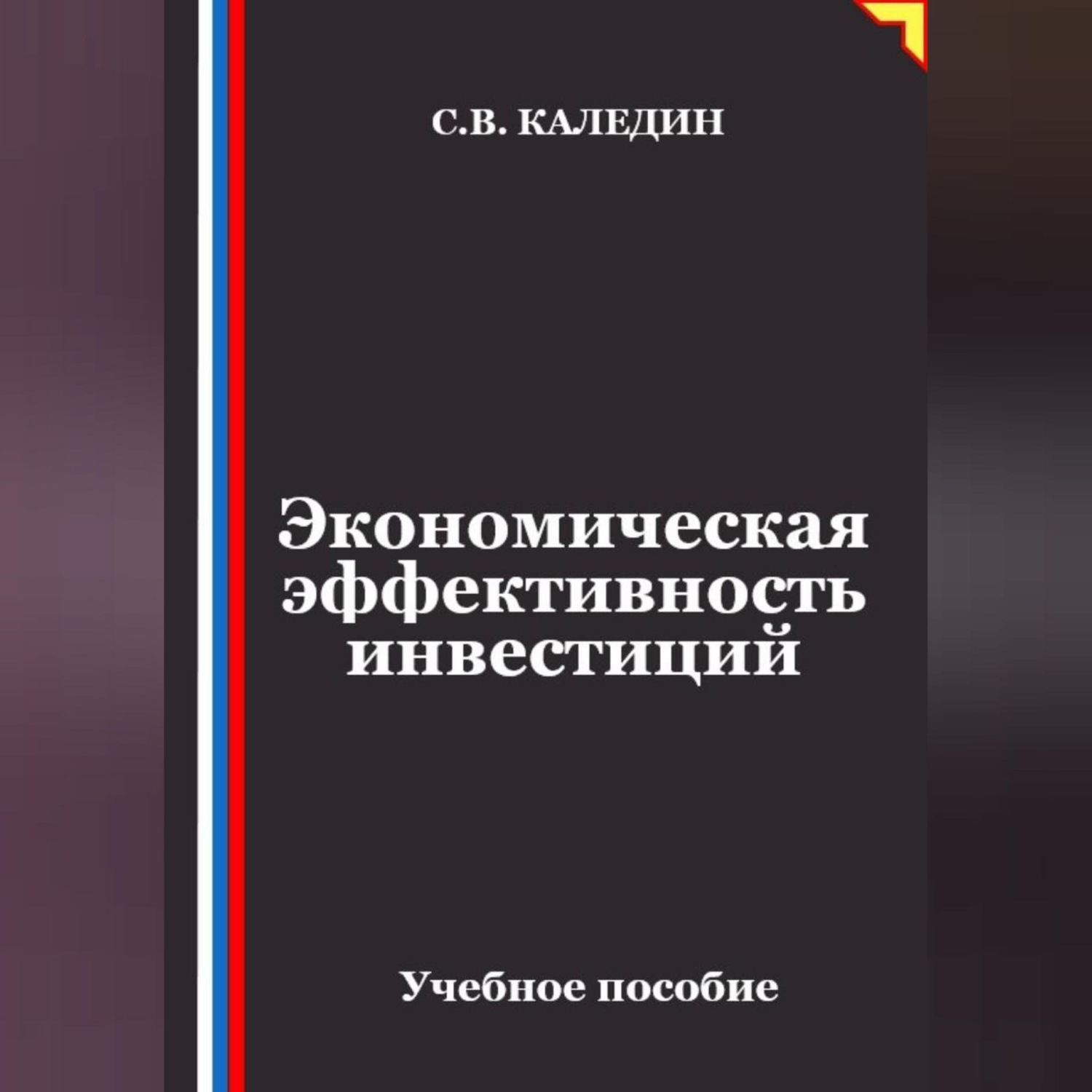 Обложка книги «Экономическая эффективность инвестиций»