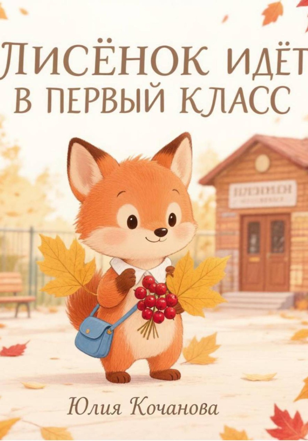 Обложка книги «Лисенок идет в первый класс»