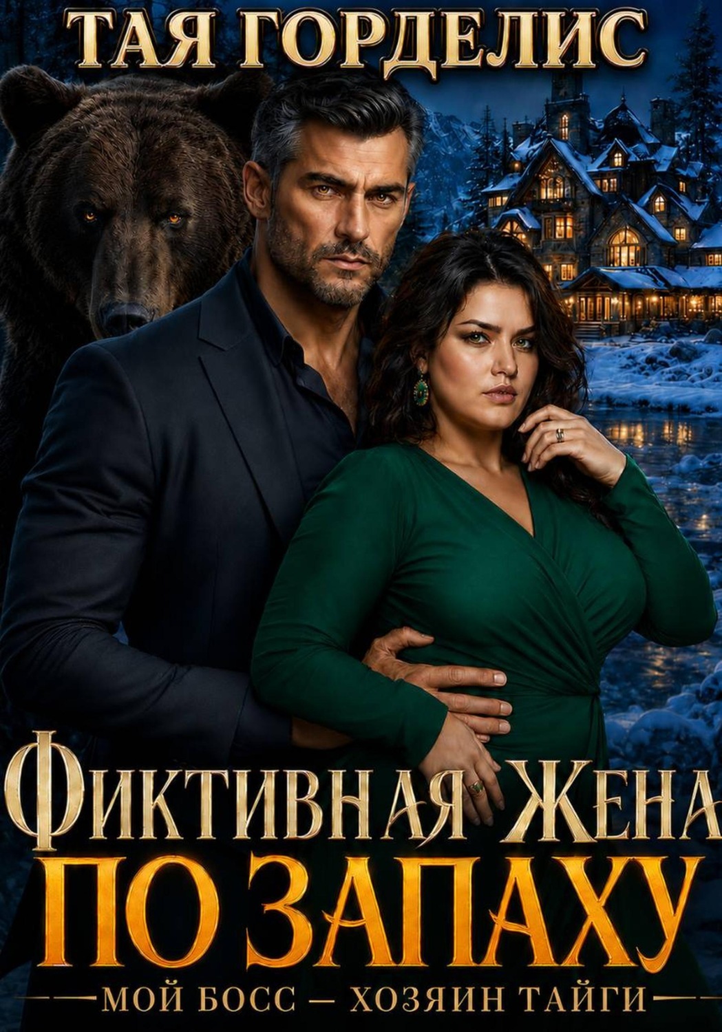 Обложка книги «Фиктивная жена по запаху. Мой босс — хозяин тайги»