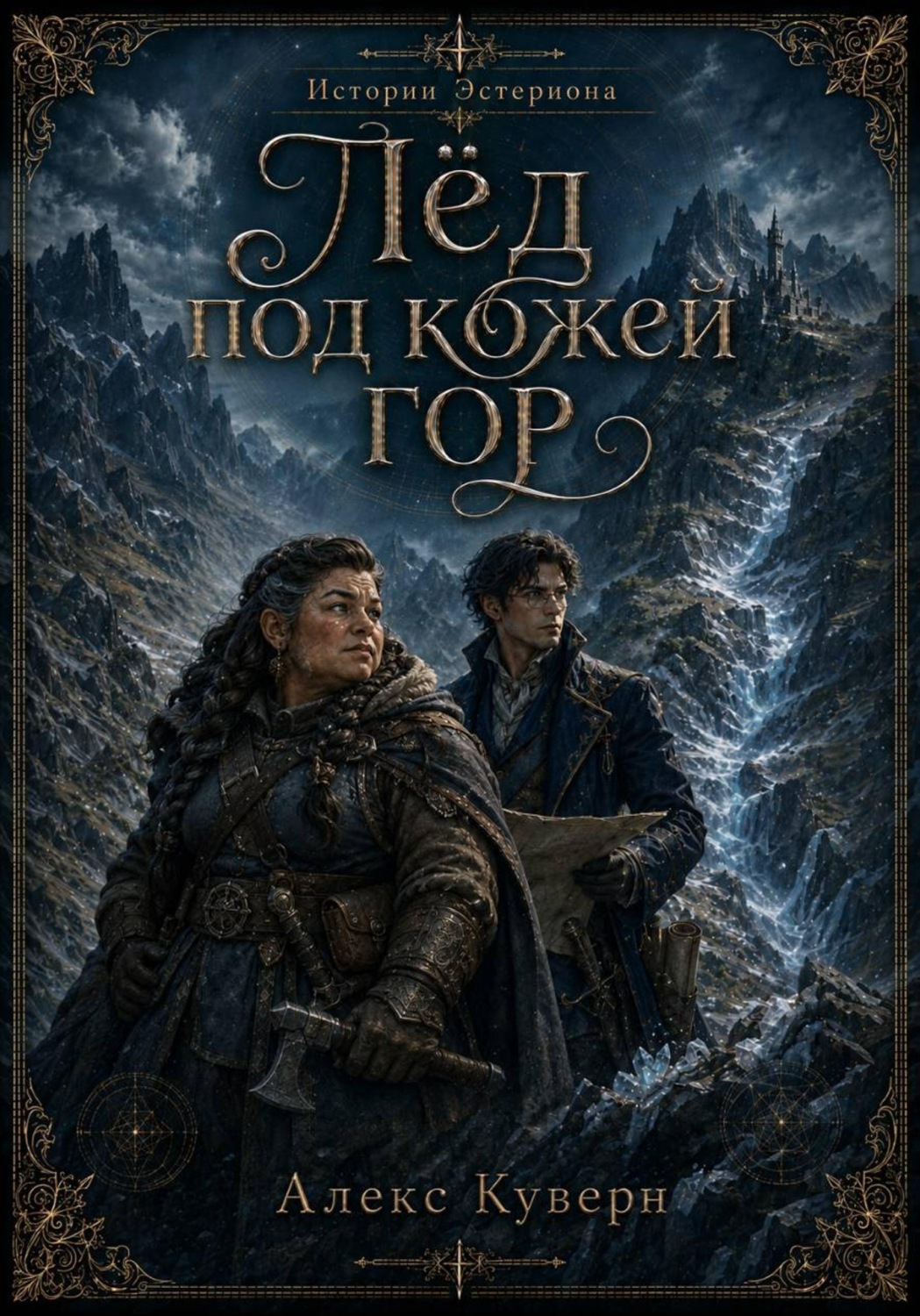 Обложка книги «Истории Эстериона: Лёд под кожей гор»