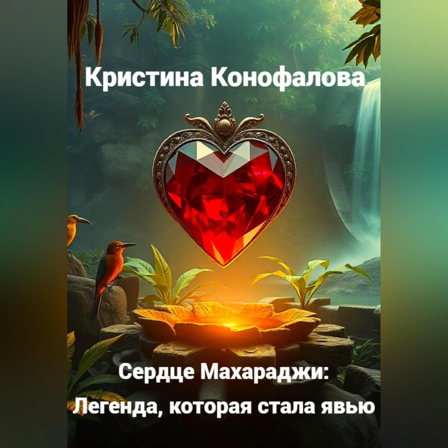 Обложка книги «Сердце Махараджи: Легенда, которая стала явью»
