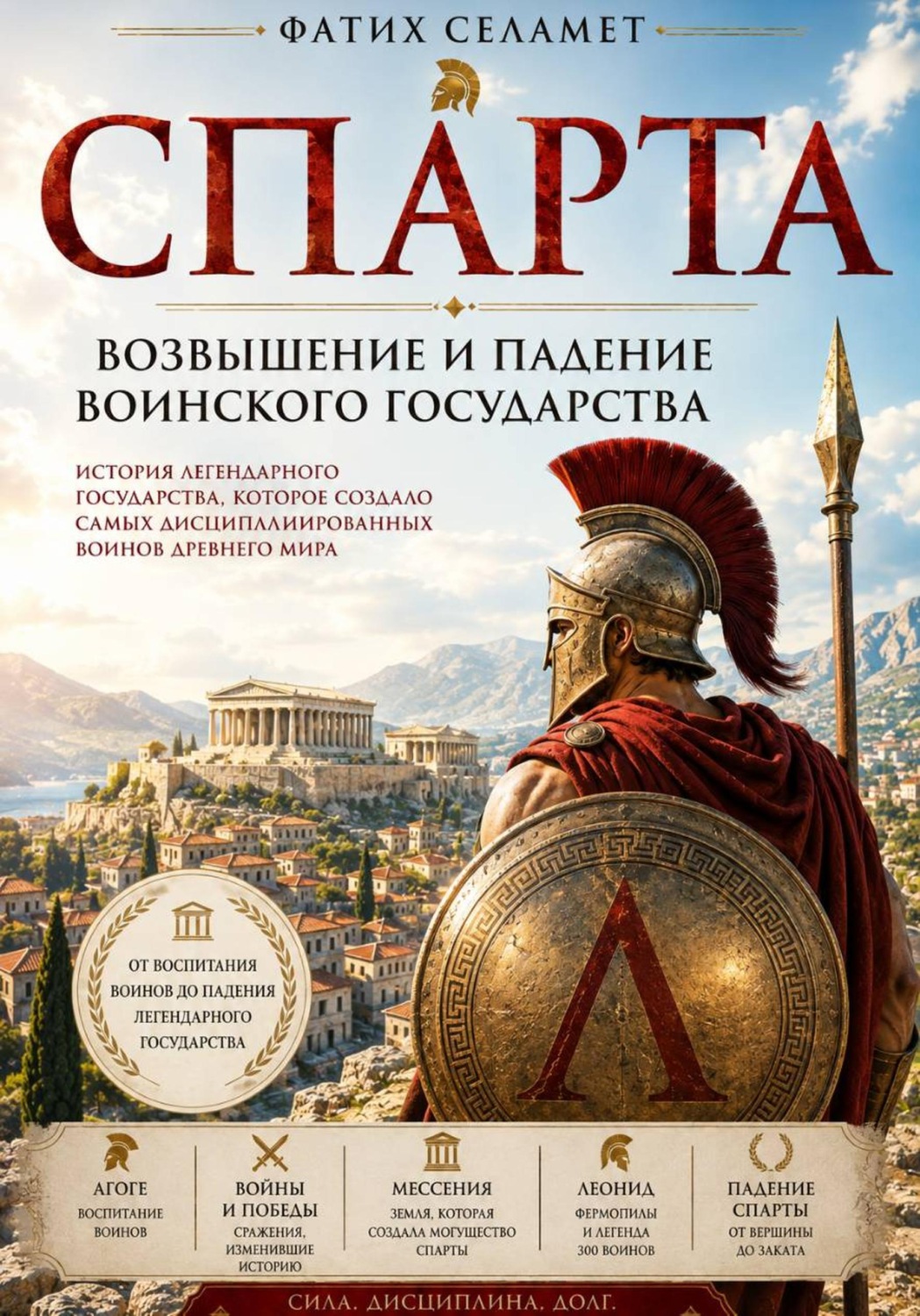 Обложка книги «СПАРТА-ВОЗВЫШЕНИЕ И ПАДЕНИЕ ВОИНСКОГО ГОСУДАРСТВА»