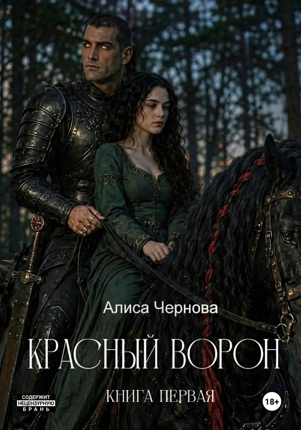 Обложка книги «Красный ворон. Часть первая»