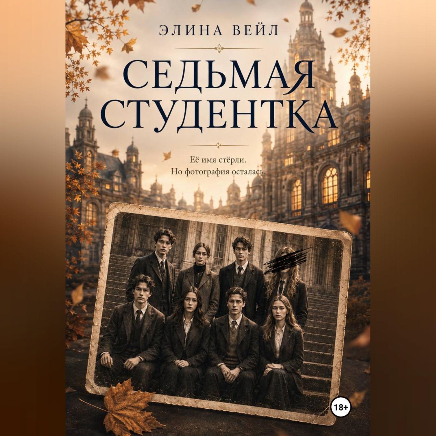 Обложка книги «Седьмая студентка»