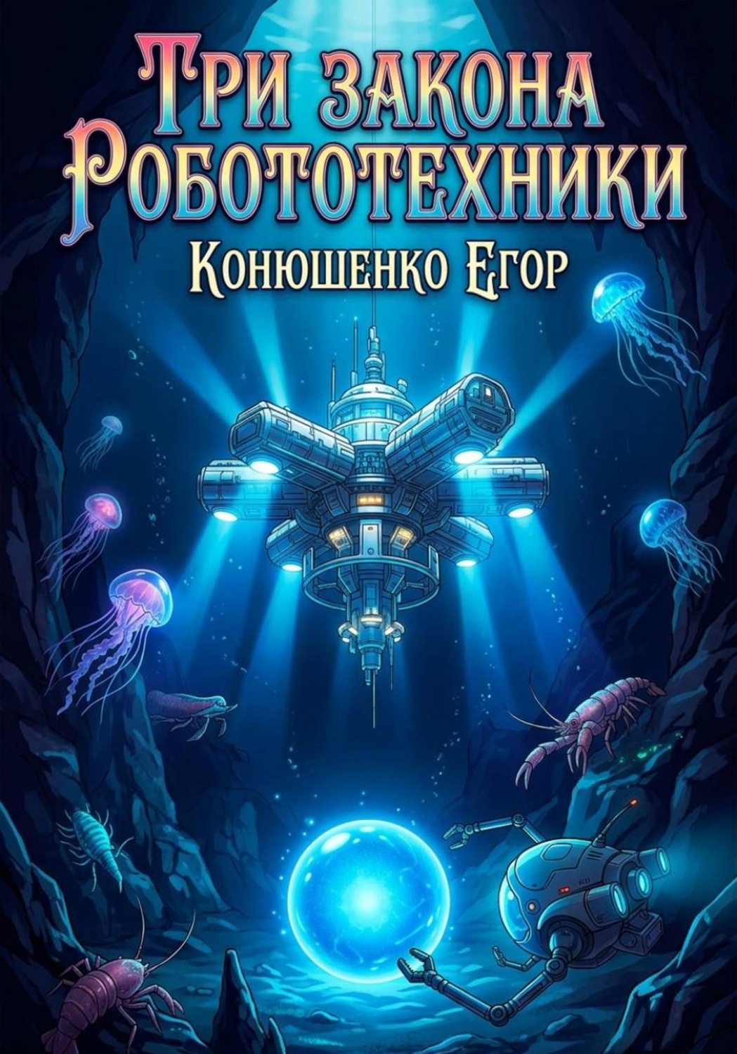 Обложка книги «Три Закона Робототехники»