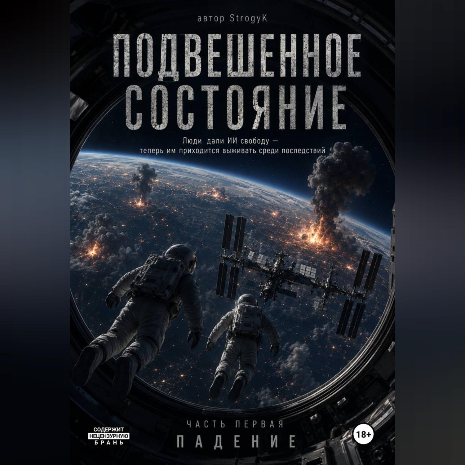 Обложка книги «Подвешеное состояние. Падение.»