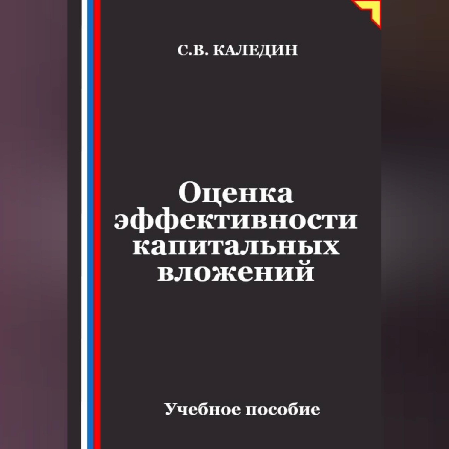 Обложка книги «Оценка эффективности капитальных вложений»