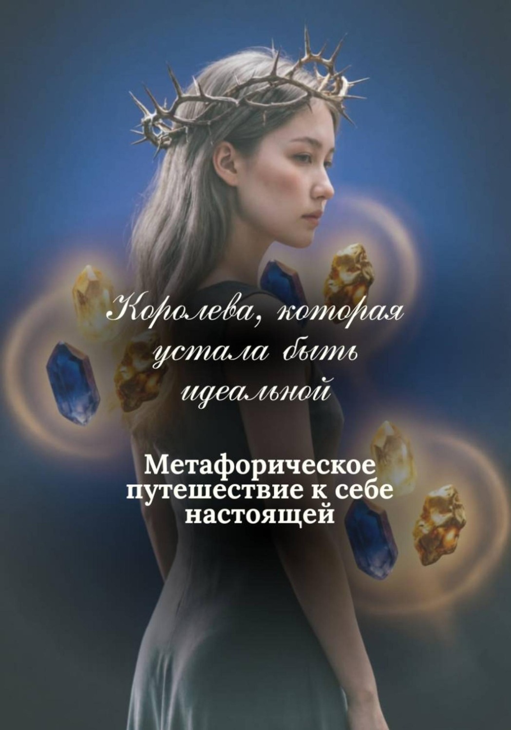 Обложка книги «Королева, которая устала быть идеальной. Метафорическое путешествие к себе настоящей»