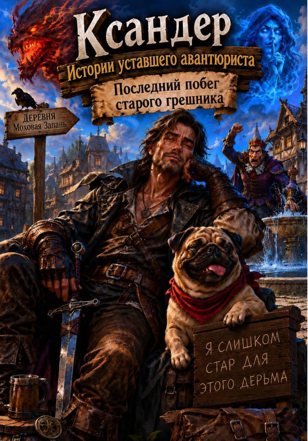 Обложка книги «Ксандер. Последний побег старого грешника»