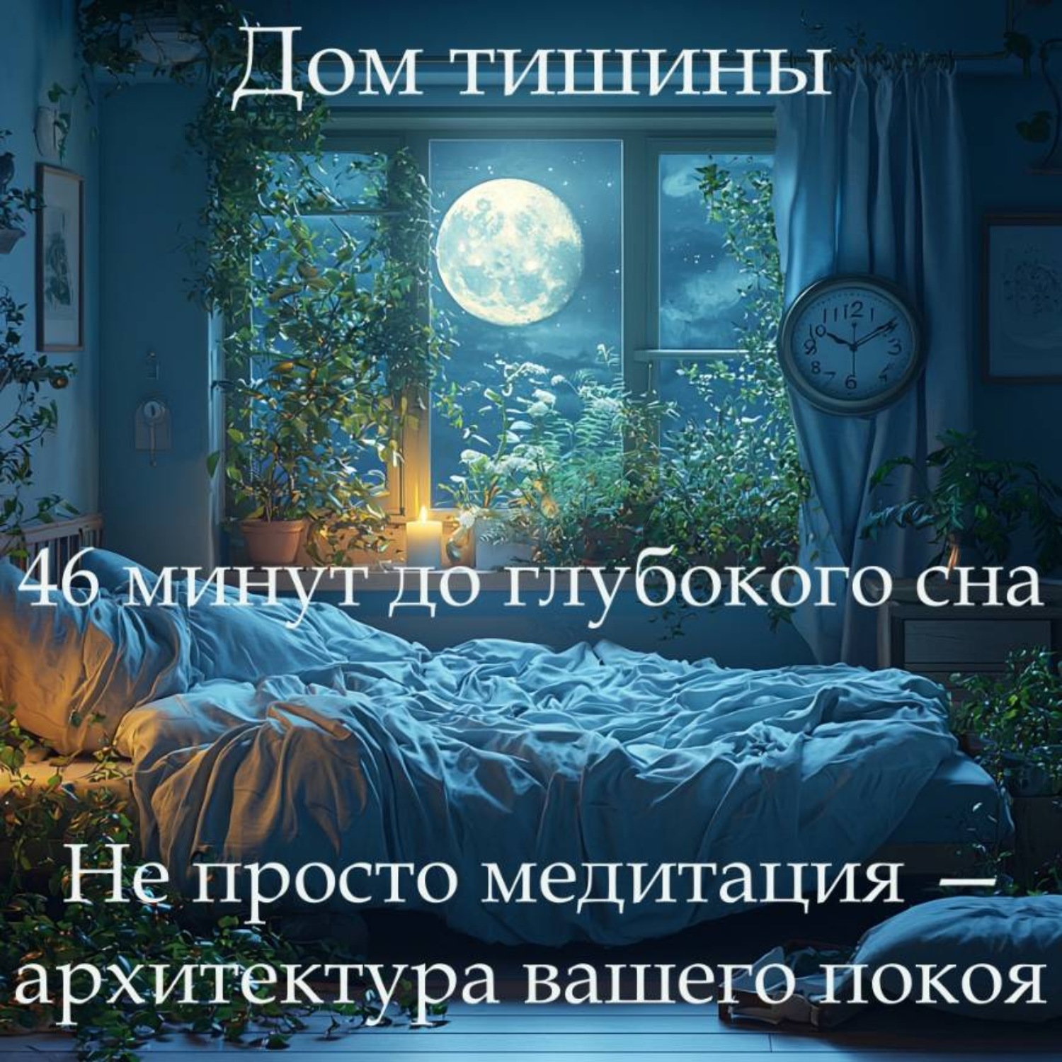 Обложка книги «Медитация PRO «Дом тишины: путешествие к глубокому сну»»