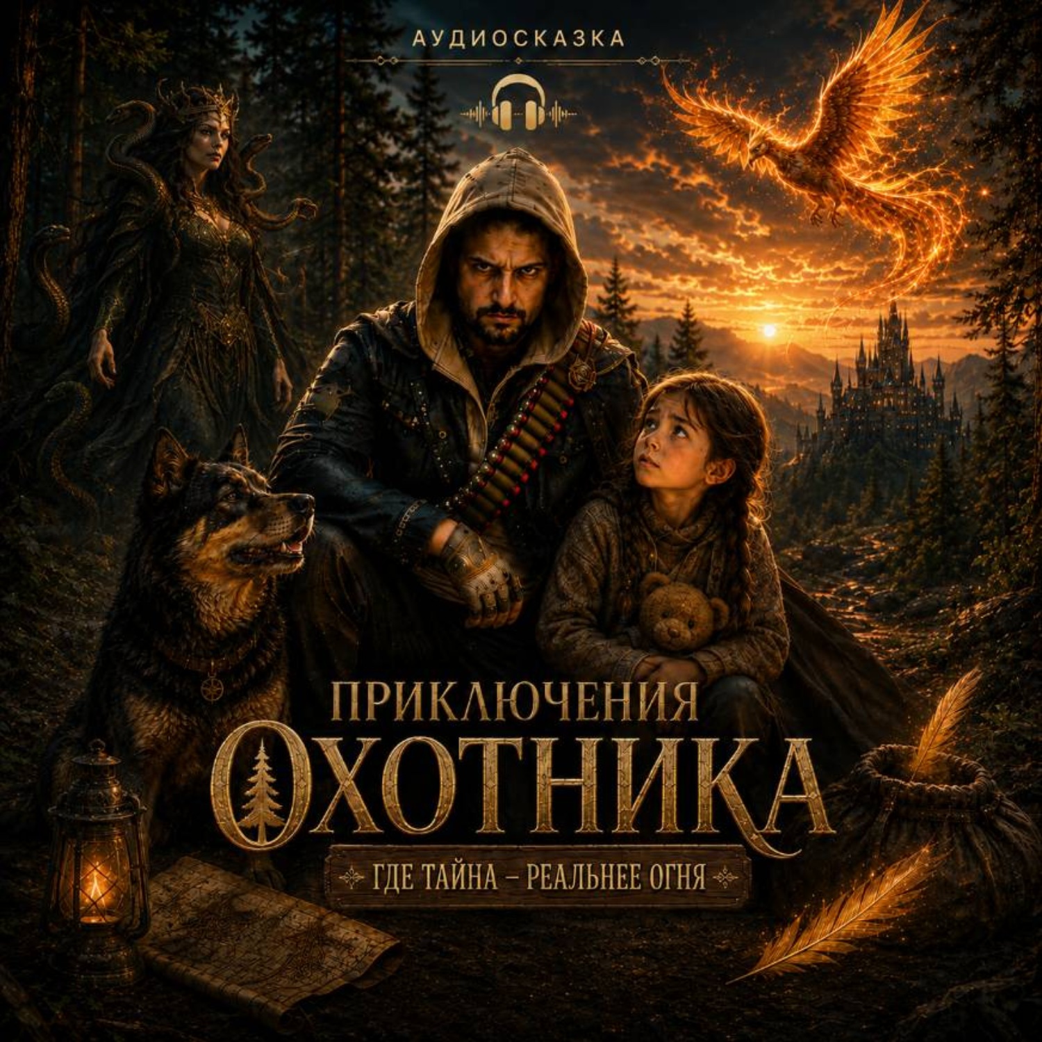 Обложка книги «Приключения Охотника»