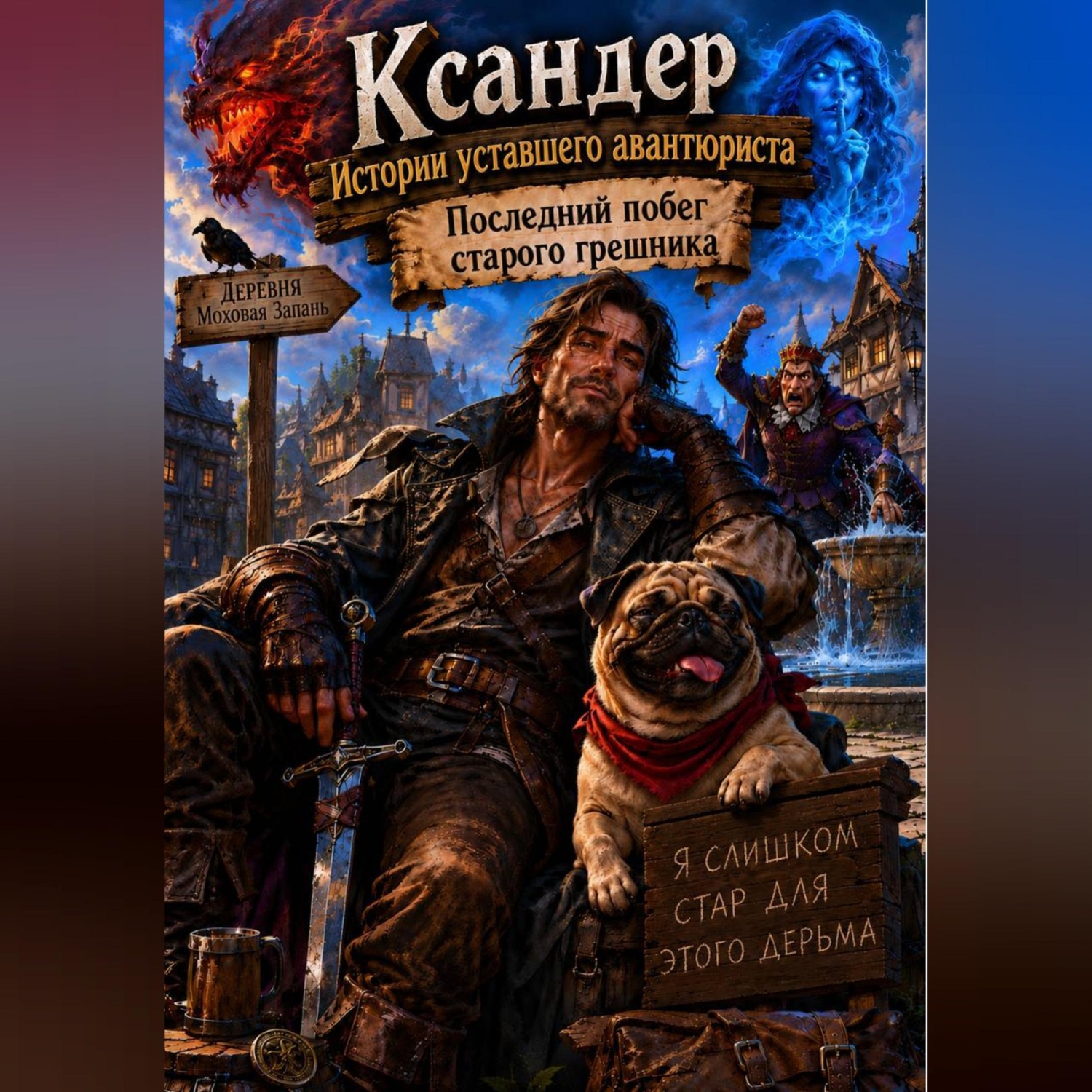 Обложка книги «Ксандер. Последний побег старого грешника»