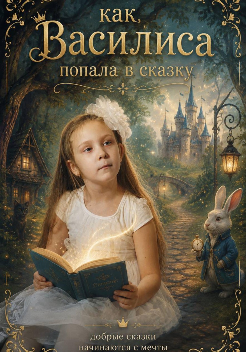 Обложка книги «Как Василиса попала в сказку»