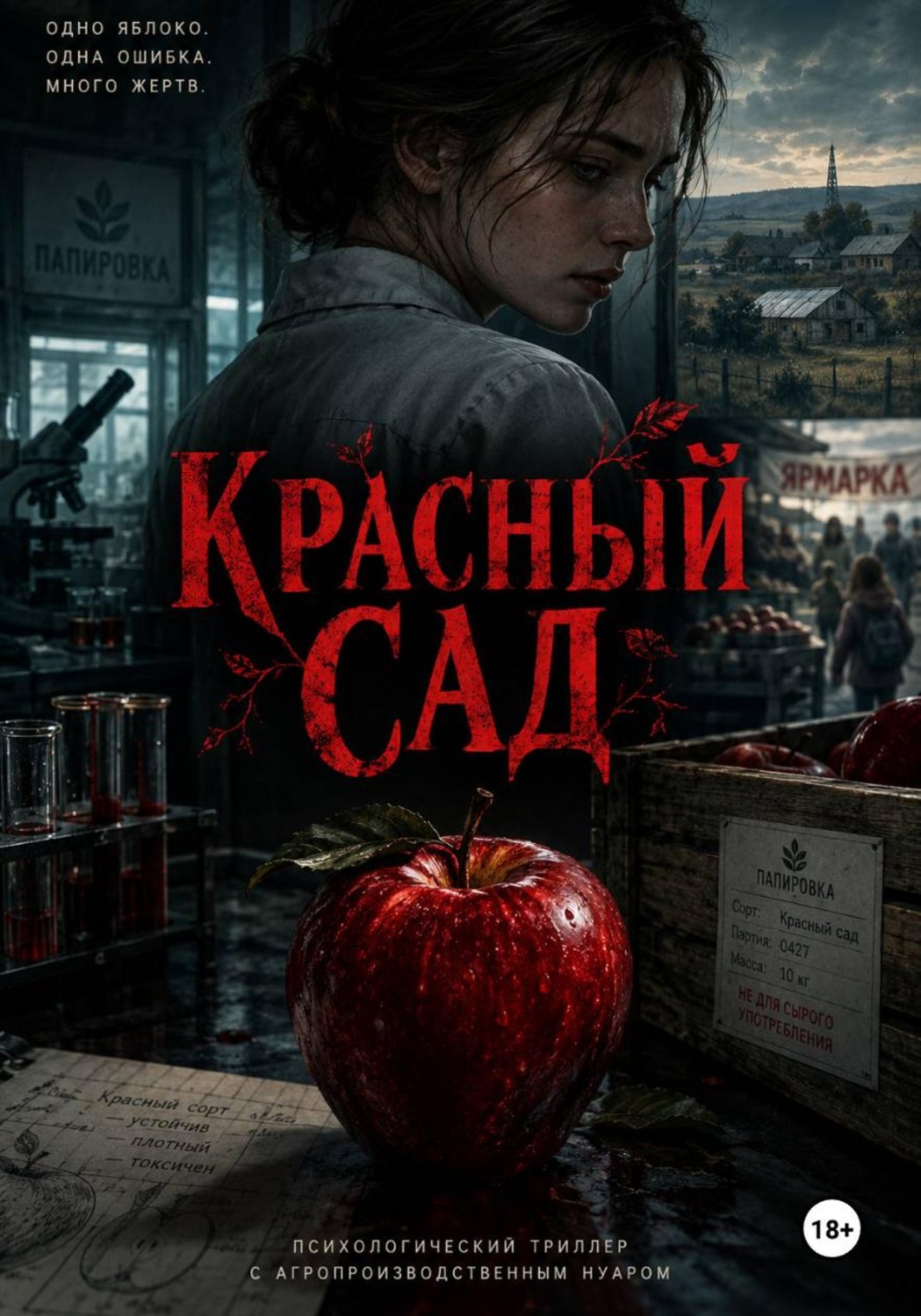 Обложка книги «Красный сад»