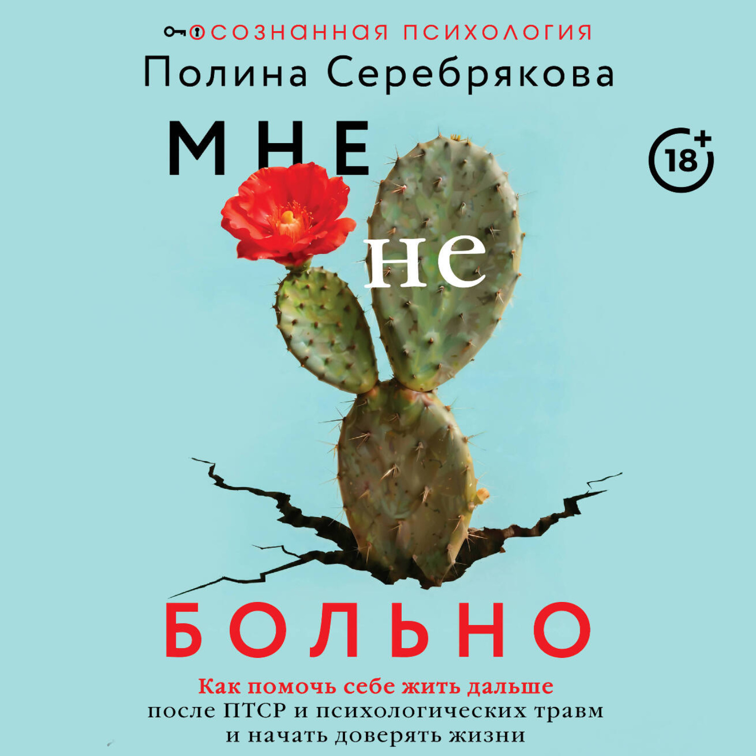 Обложка книги «Мне не больно. Как помочь себе жить дальше после ПТСР и психологических травм и начать доверять жизни»