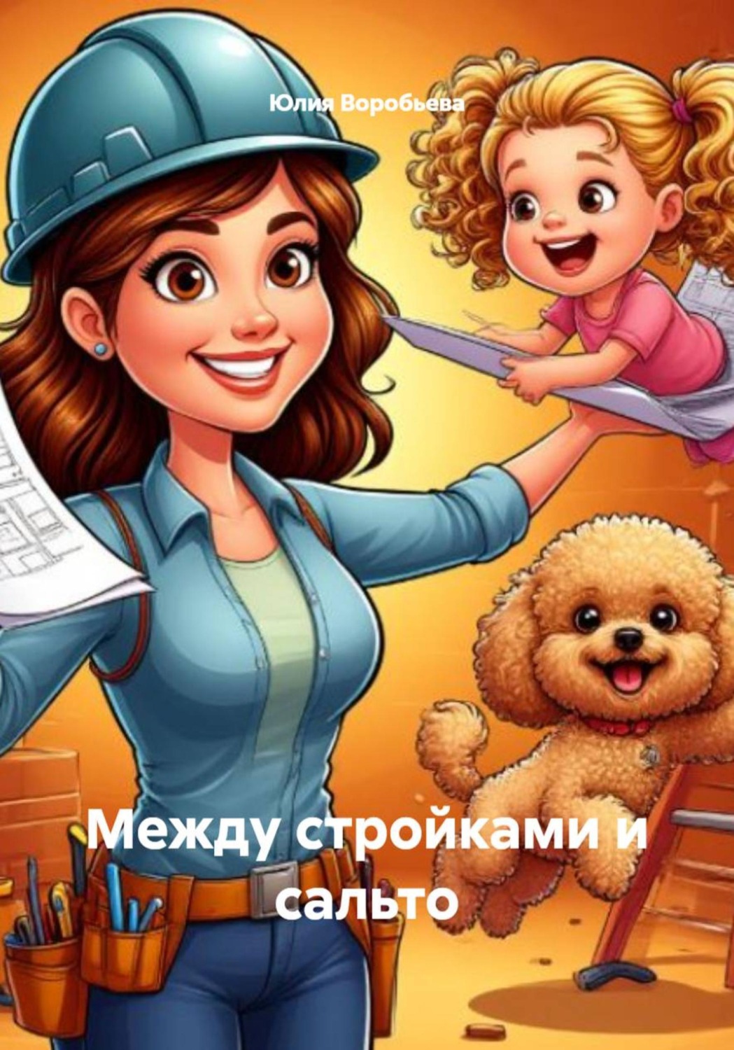 Обложка книги «Между стройками и сальто»