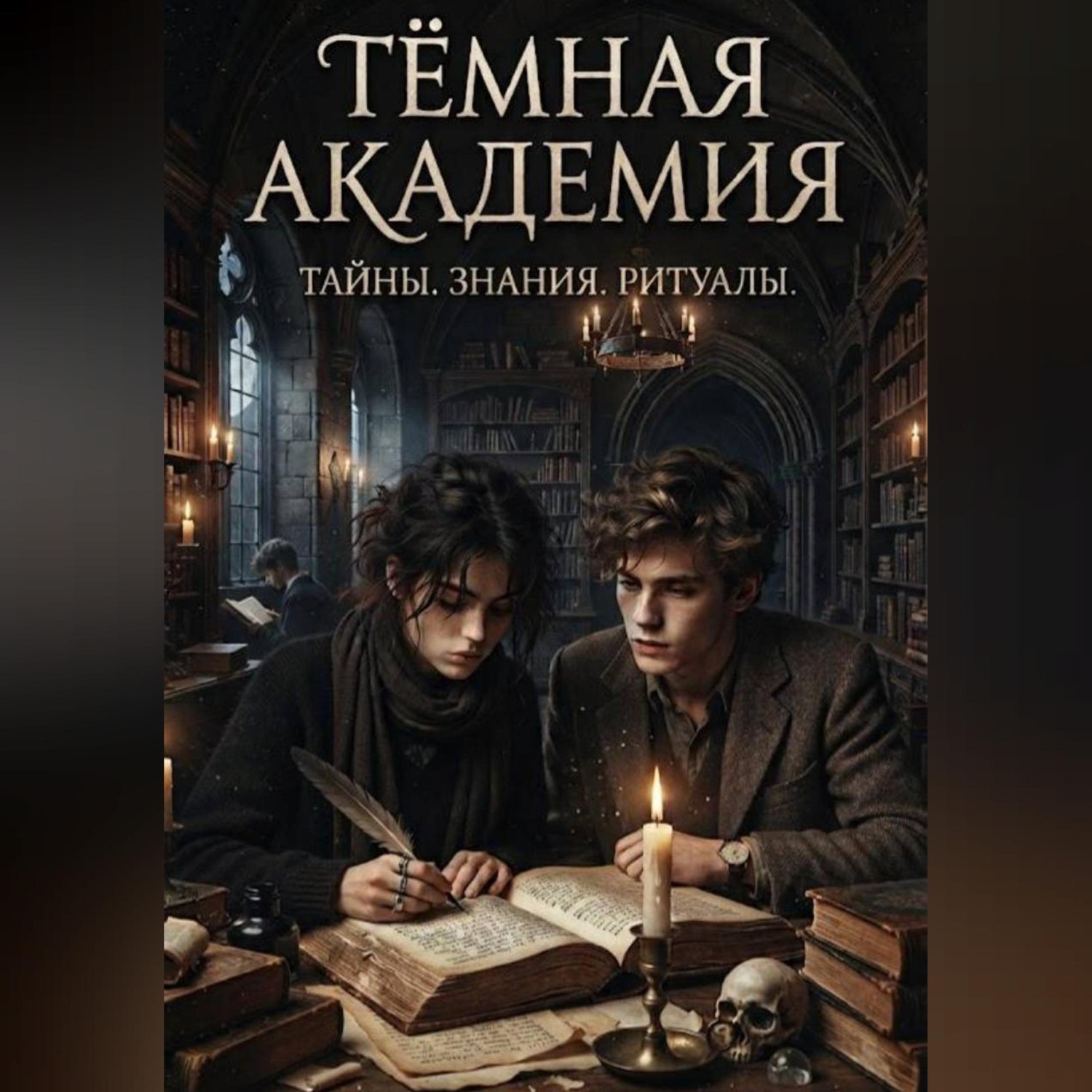 Обложка книги «Тёмная академия»