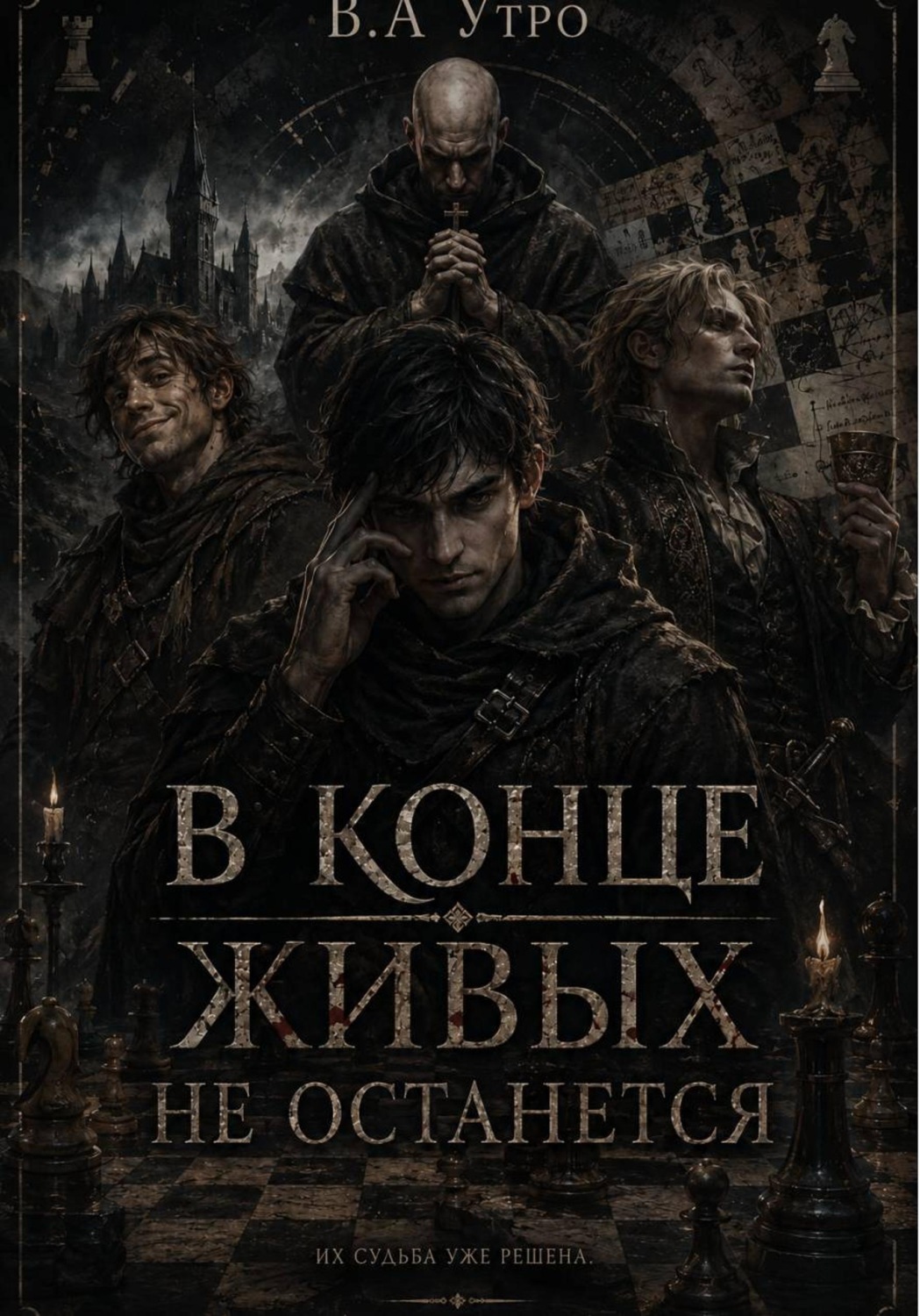 Обложка книги «В конце живых не останется»