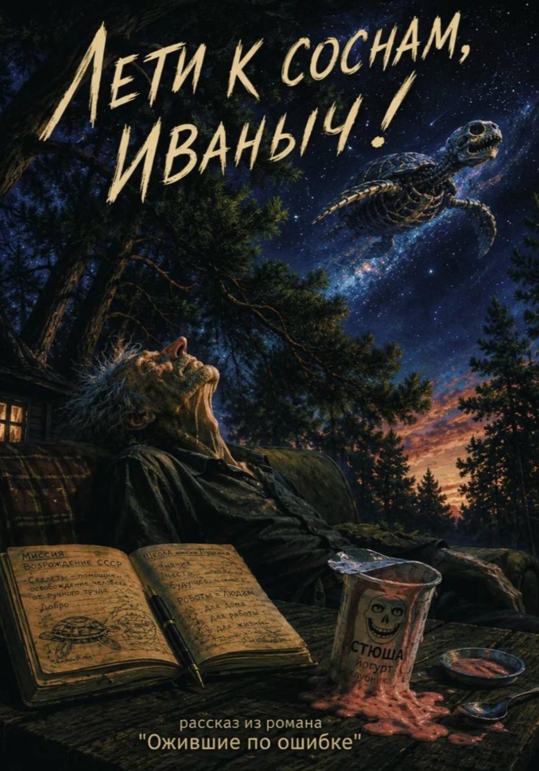 Обложка книги «Лети к соснам, Иваныч!»