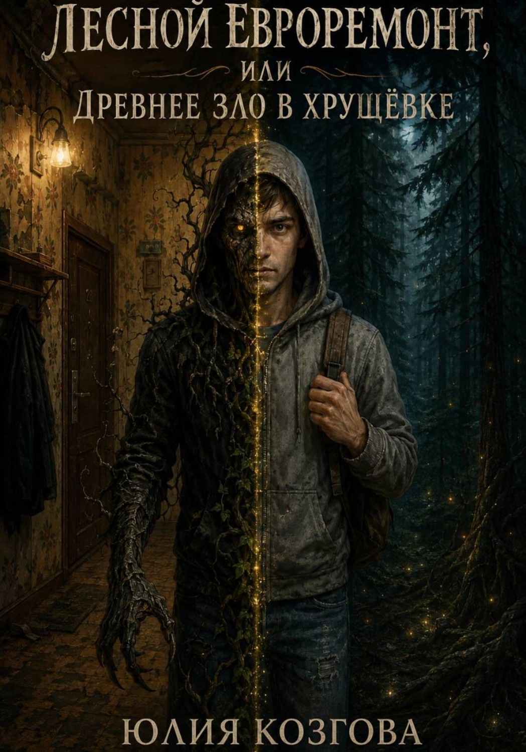 Обложка книги «Лесной евроремонт, или Древнее зло в хрущёвке»