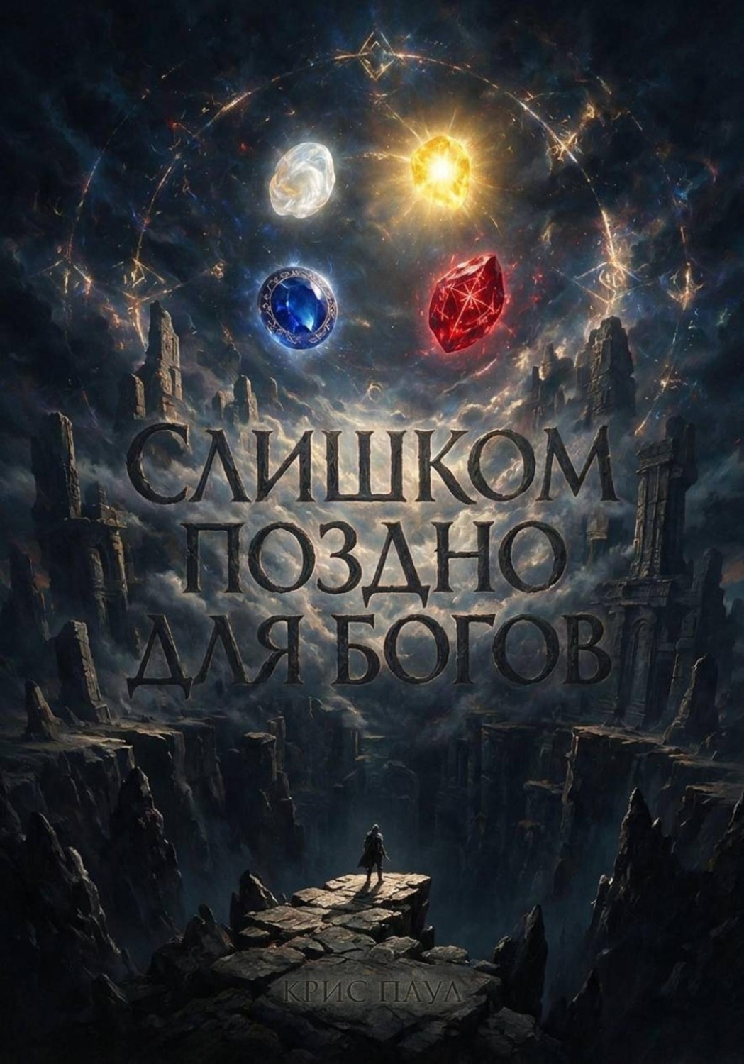 Обложка книги «Слишком поздно для богов»