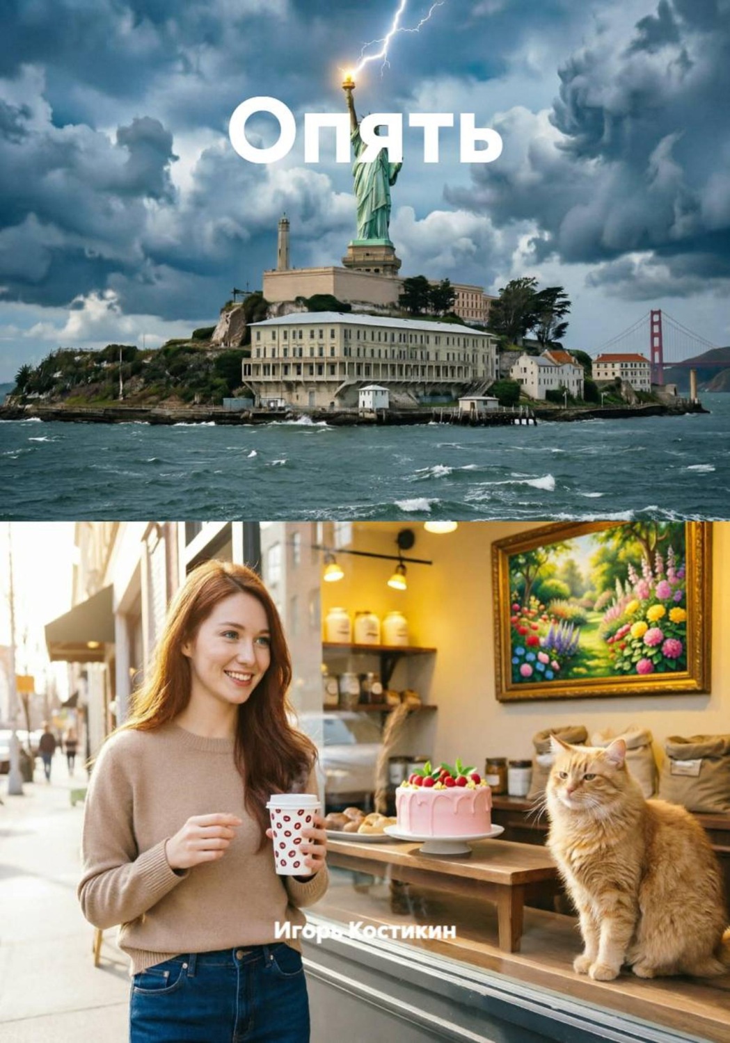 Обложка книги «Опять»