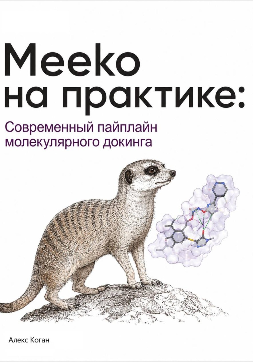 Обложка книги «Meeko на практике: Современный пайплайн молекулярного докинга»