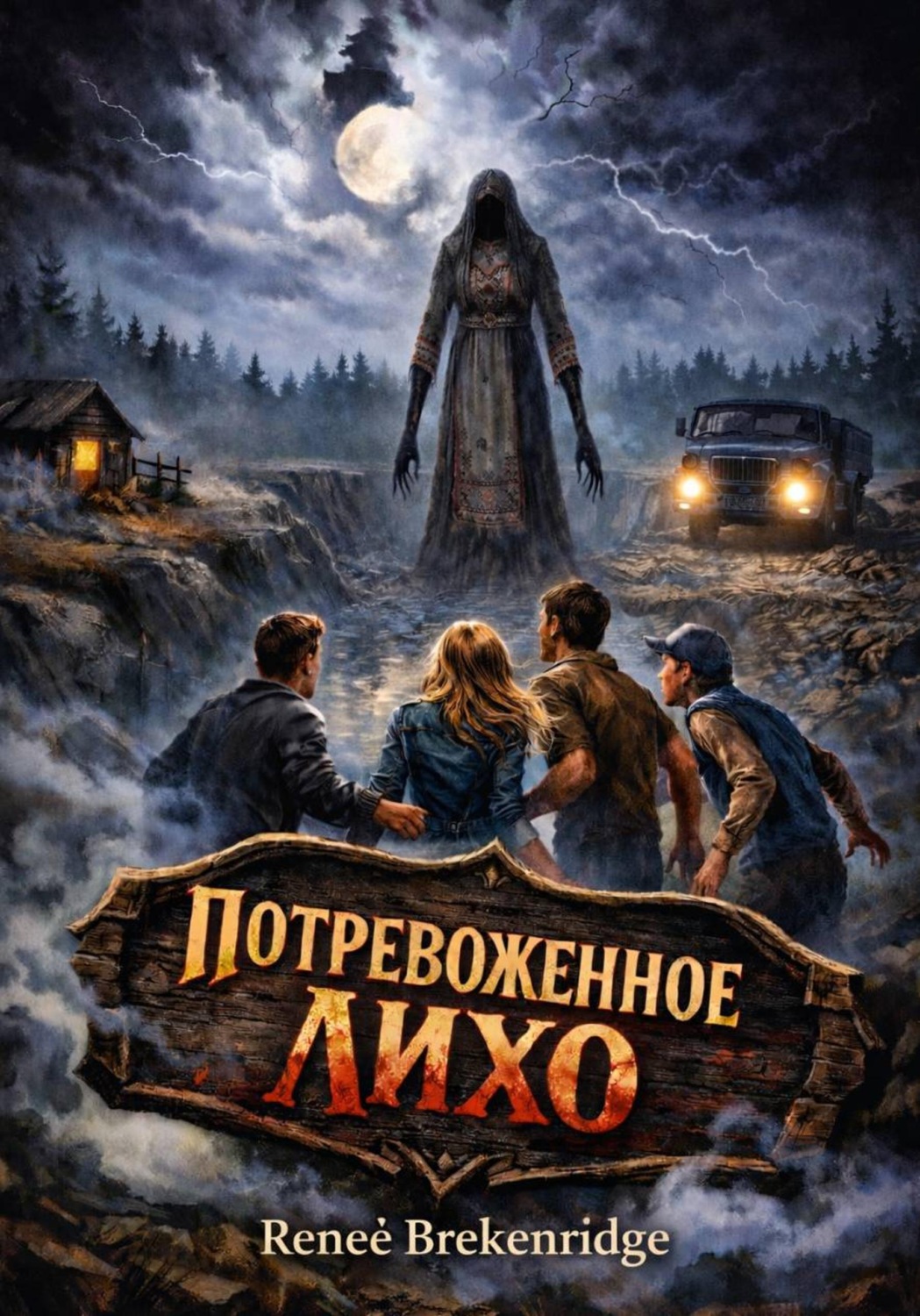Обложка книги «Потревоженное лихо, или Дело #247/А-08»