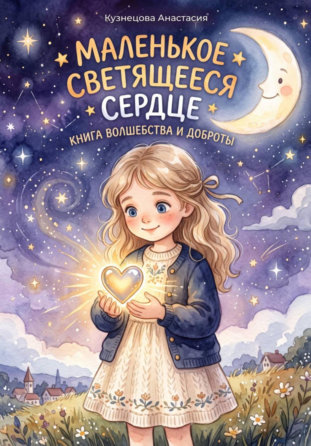 Обложка книги «Маленькое светящееся сердце.»