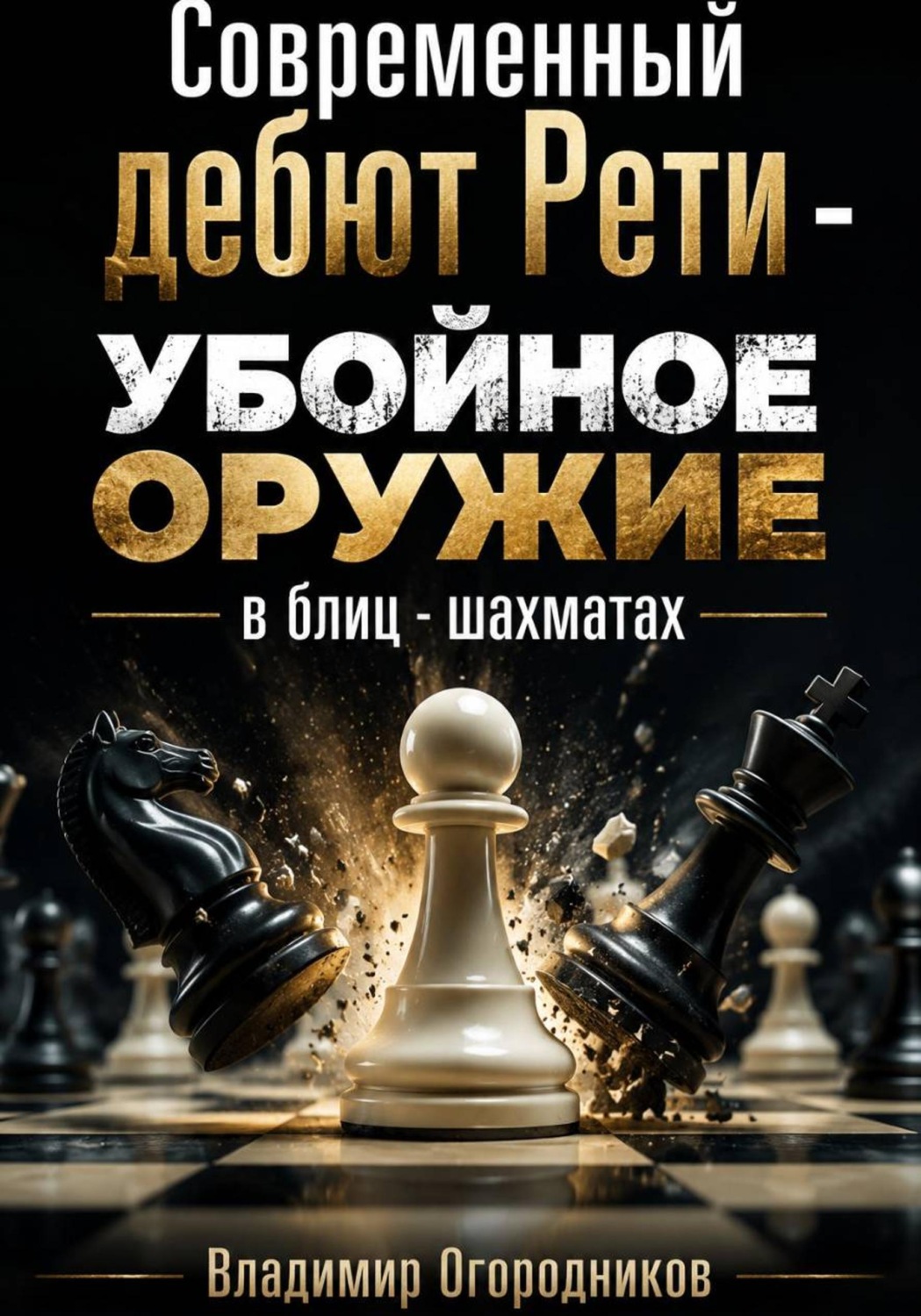 Обложка книги «Современный дебют Рети – убойное оружие в блиц-шахматах»