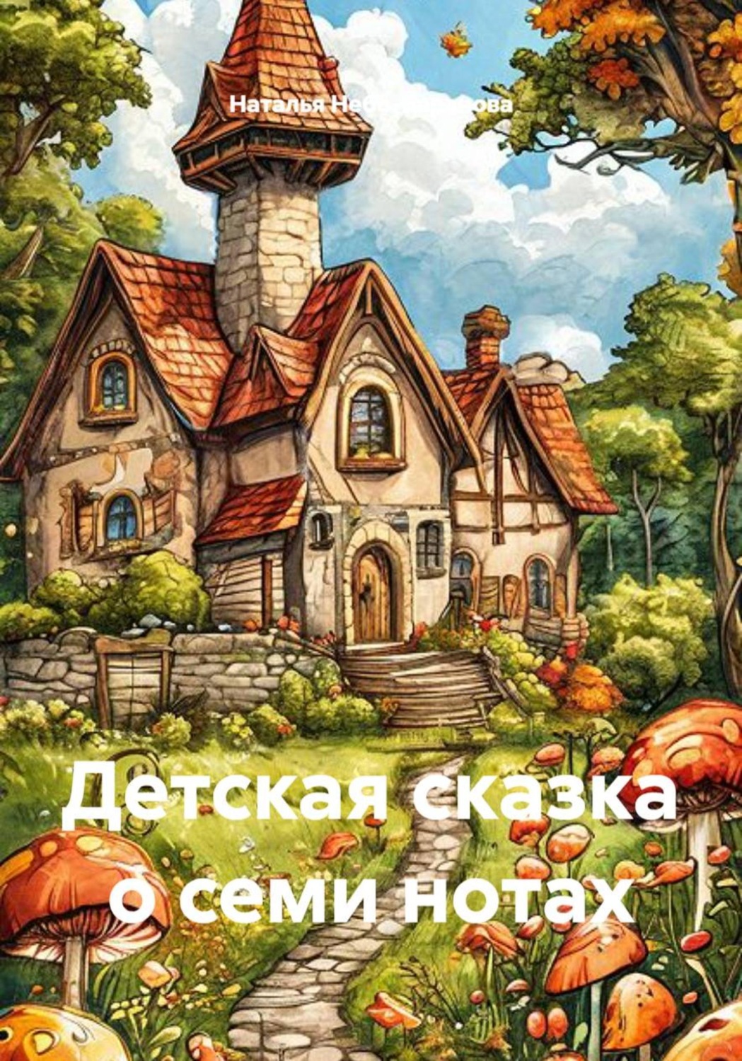 Обложка книги «Детская сказка о семи нотах»