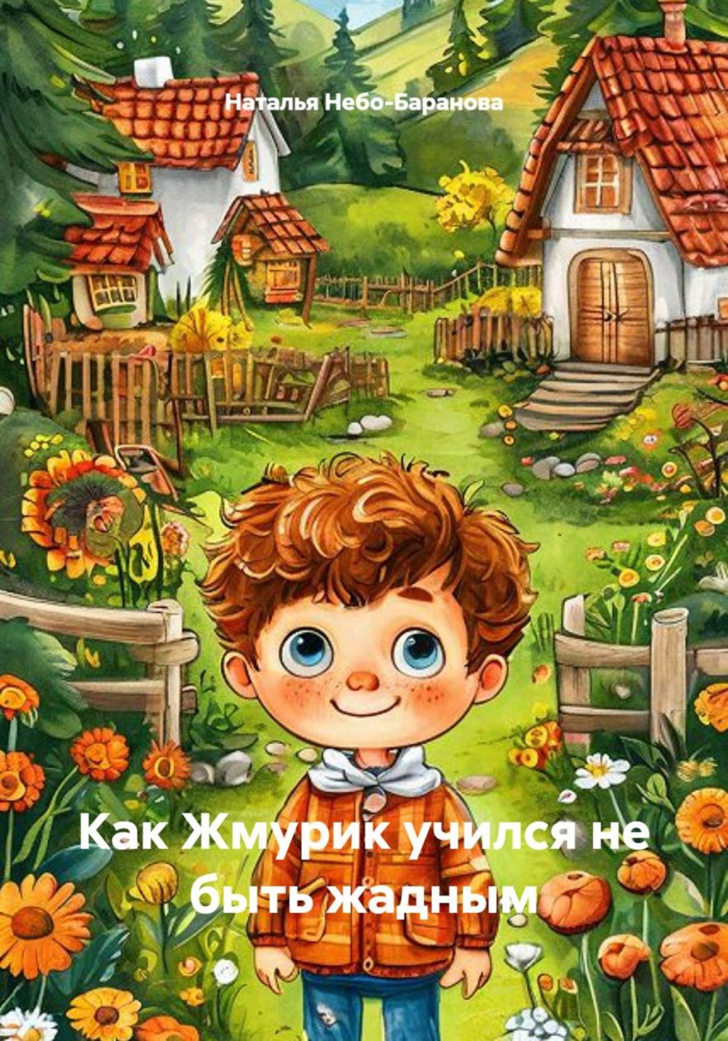Обложка книги «Как Жмурик учился не быть жадным»