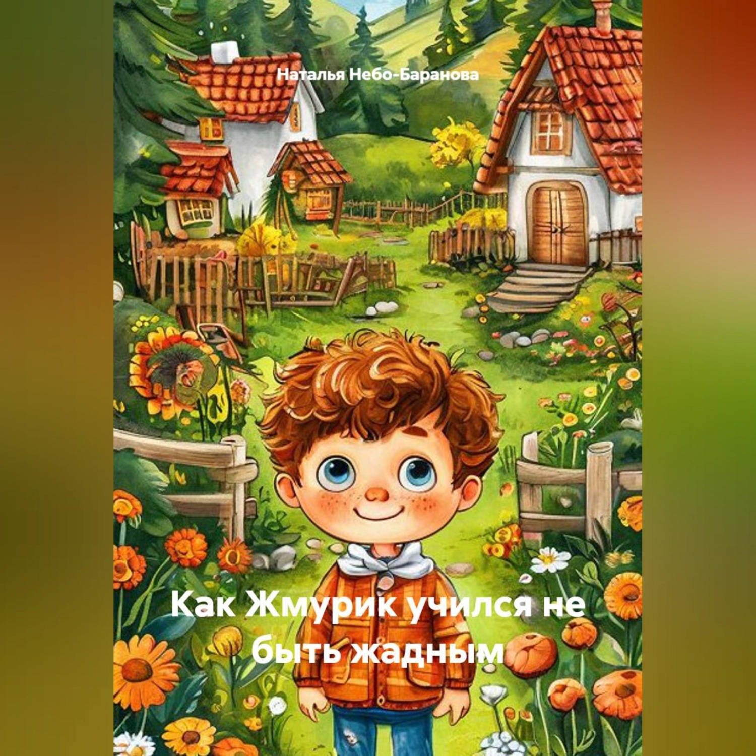 Обложка книги «Как Жмурик учился не быть жадным»