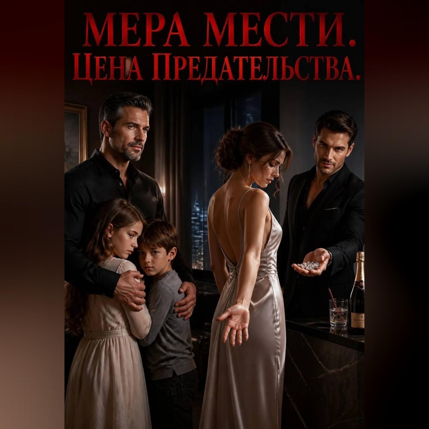 Обложка книги «Мера мести. Цена предательства»