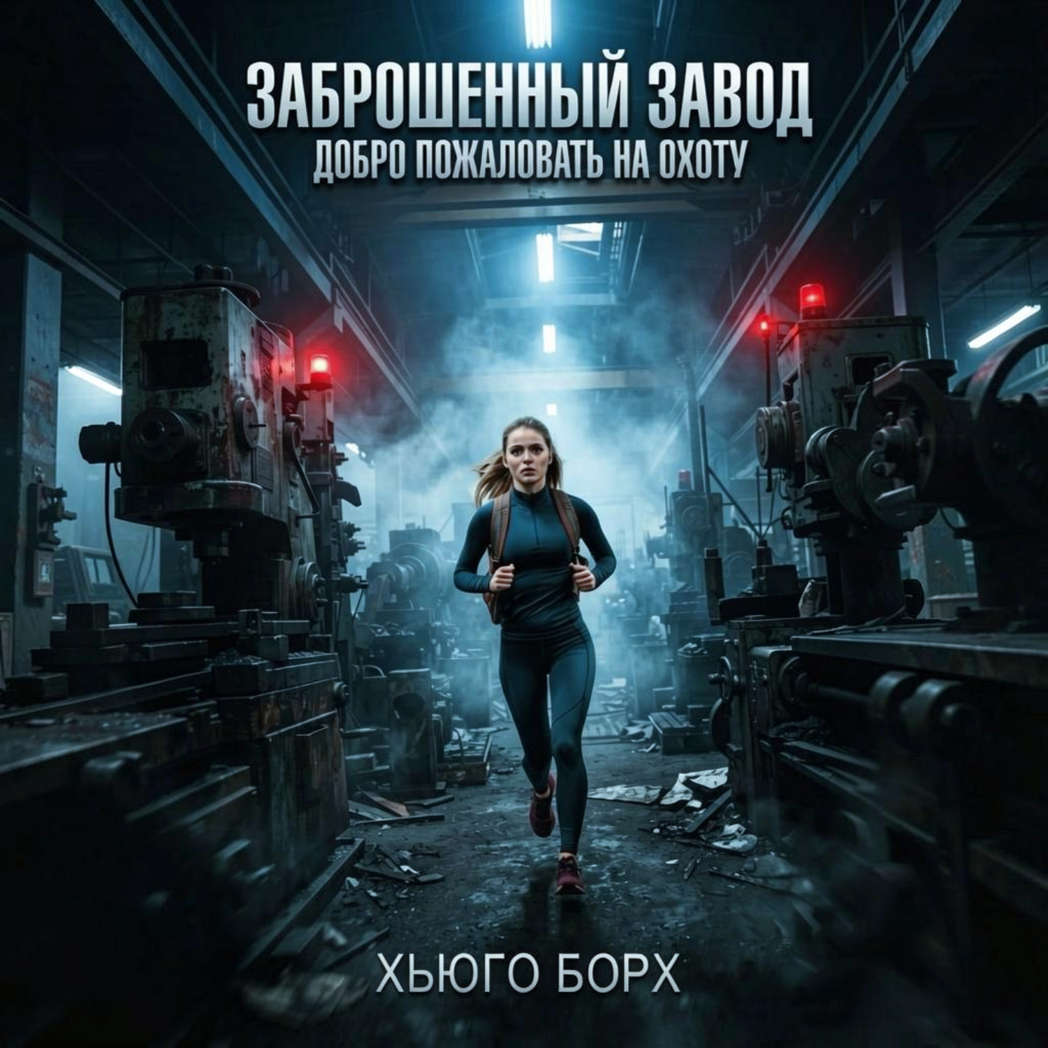 Обложка книги «Заброшенный завод. Добро пожаловать на охоту»