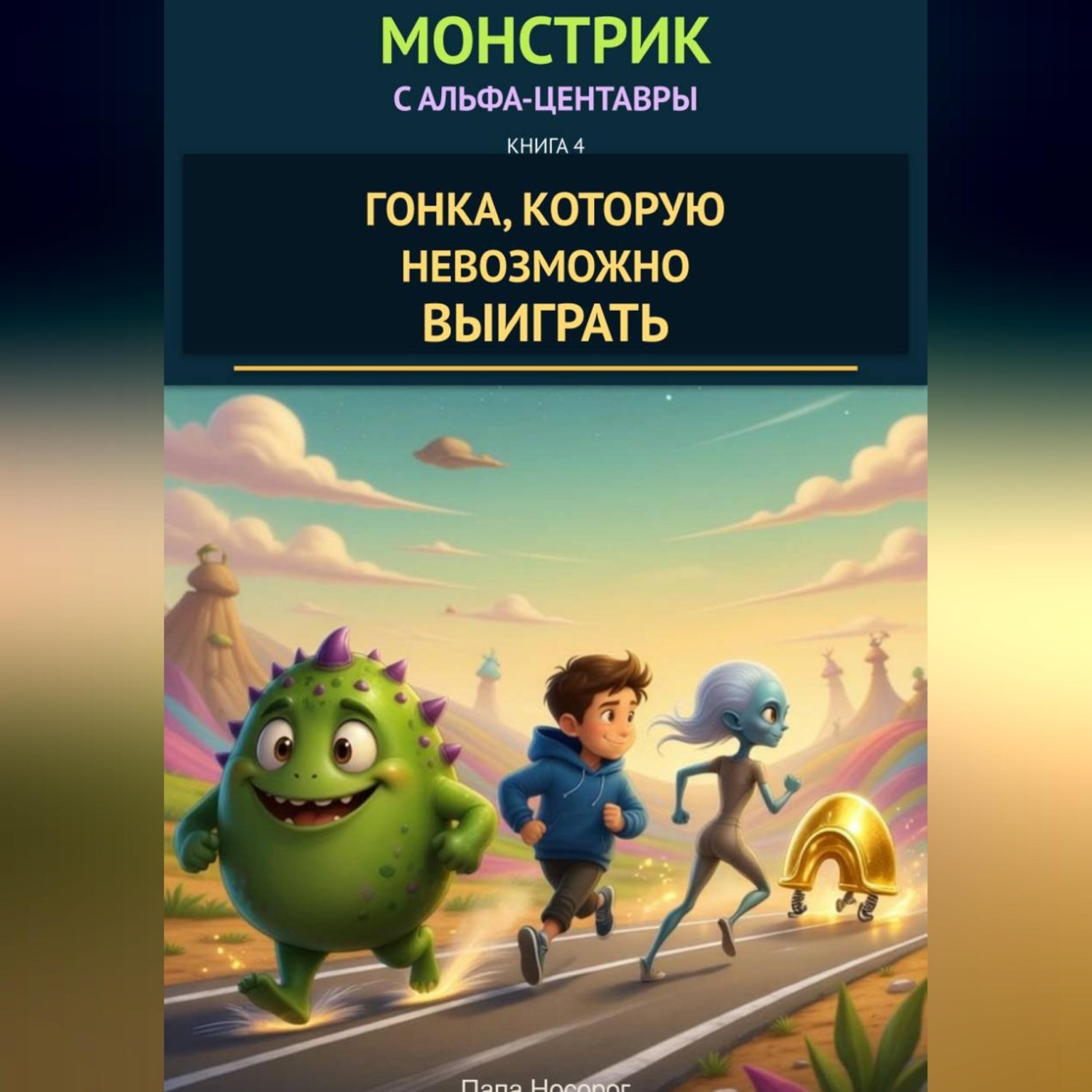 Обложка книги «Гонка, которую невозможно выиграть»