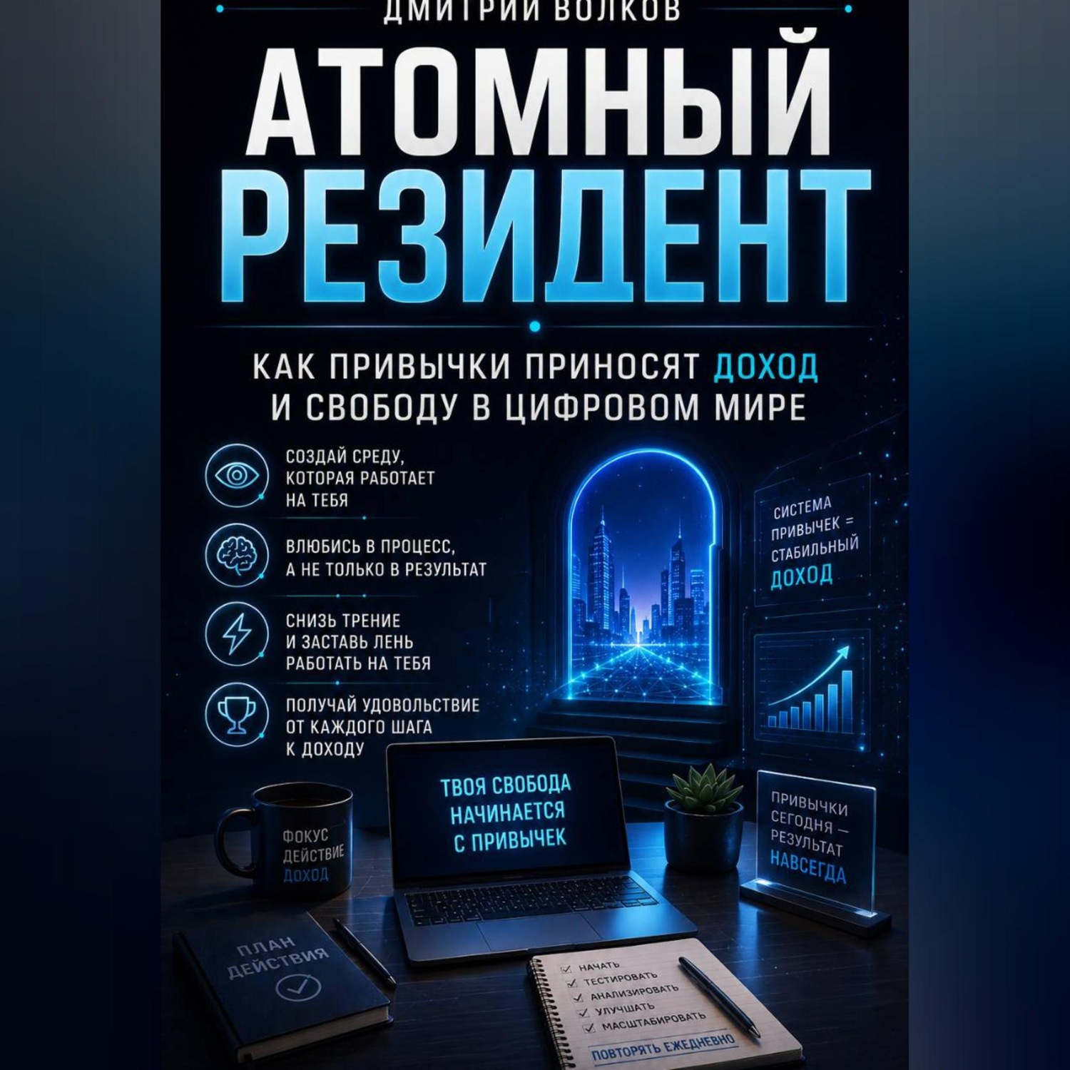 Обложка книги «Атомный резидент»
