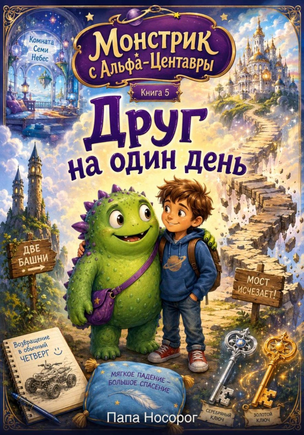 Обложка книги «Друг на один день»